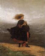 Eastman Johnson The Girl I left behind me oil painting reproduction